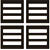 Tier on Tier Shutters